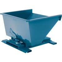 Conteneur autobasculeur, Acier, 3/4 vg³, Bleu Helyx Safety & Industrial Supplies