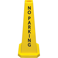 "No Parking" Lamba Traffic Cones, English Helyx Safety & Industrial Supplies