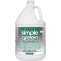 Nettoyant et d&eacute;graissant industriel Crystal Simple Green , 1 gal., Cruche Helyx Safety & Industrial Supplies