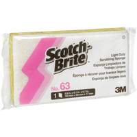 Scotch-Brite Light-Duty Scrub Sponge, Cellulose/Scrubbing, 3-1/2" W x 6" L Helyx Safety & Industrial Supplies