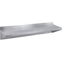 Shelves, Stainless Steel, 18" W x 5" D Helyx Safety & Industrial Supplies