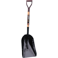 Grain & Coal Scoop Shovel, Wood, Tempered Steel Blade, D-Grip Handle, 27-3/4" Length Helyx Safety & Industrial Supplies