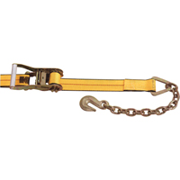 Tendeurs d'arrimage &agrave; cliquet, Crochet &agrave; chaîne, 2" , 30' , Charge d'utilisation max. 3335 lb (1513 kg) Helyx Safety & Industrial Supplies