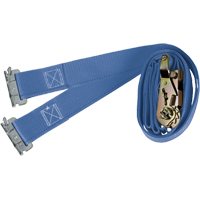 Tendeurs d'arrimage logistique, Rochet, 2" la x 20' lo, Charge d'utilisation 1000 lb (454 kg) Helyx Safety & Industrial Supplies
