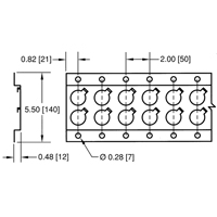 Logistic Tracks - Series E Track Horizontal Helyx Safety & Industrial Supplies
