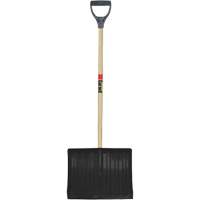 Nordic Snow Shovel, Polypropylene Blade, 17-3/4" Wide, D-Grip Handle Helyx Safety & Industrial Supplies
