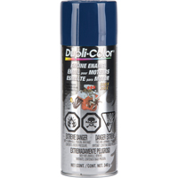 Engine Enamel Paint with Ceramic, Ford Blue, Gloss, 12 oz., Aerosol Can Helyx Safety & Industrial Supplies