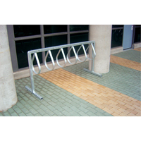 Style Bicycle Rack, Galvanized Steel, 12 Bike Capacity Helyx Safety & Industrial Supplies