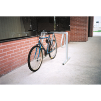 Style Bicycle Rack, Galvanized Steel, 6 Bike Capacity Helyx Safety & Industrial Supplies