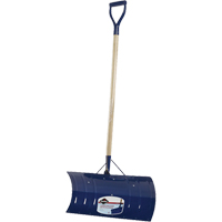 Yukon Snow Pusher, Aluminum Blade, D-Grip Handle, 24" W Helyx Safety & Industrial Supplies