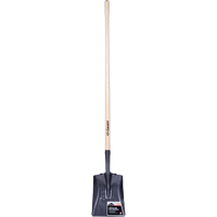 Pelle carr&eacute;e  Pro, Bois, Lame Acier durci, Manche en Droit, Longueur 48" Helyx Safety & Industrial Supplies