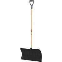 Nordic Snow Pusher, Polypropylene Blade, D-Grip Handle, 20-3/4" W Helyx Safety & Industrial Supplies