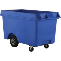 Chariots Starcart robustes, Poly&eacute;thyl&egrave;ne, 60" lo x 31,5" la x 35,5" h, Volume 24 pi³, Capacit&eacute; 1000 lb Helyx Safety & Industrial Supplies
