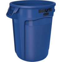 Contenants ronds Brute, Vrac, Poly&eacute;thyl&egrave;ne, 32 gal. US Helyx Safety & Industrial Supplies
