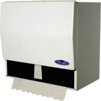 Distributeur de serviettes simples ou en rouleau, Manuel, 10,5" la x 6,75" p x 9,5" h Helyx Safety & Industrial Supplies