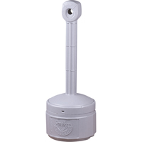 Smokers Cease-Fire&reg; Cigarette Butt Receptacle, Free-Standing, Plastic, 1 US gal. Capacity, 30" Height Helyx Safety & Industrial Supplies
