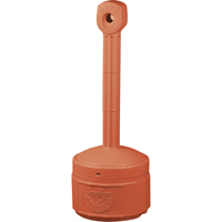 Smokers Cease-Fire&reg; Cigarette Butt Receptacle, Free-Standing, Plastic, 1 US gal. Capacity, 30" Height Helyx Safety & Industrial Supplies