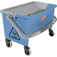 Microfibre Finishing Bucket, 10.75 US Gal. (43 qt.) Capacity, Blue Helyx Safety & Industrial Supplies