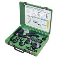 Ensemble de poinçonnage hydraulique Quick Draw 90 avec poinçons SlugBuster Helyx Safety & Industrial Supplies