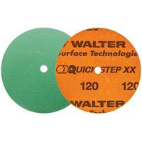 Quick-Step XX Sanding Disc, 5" Dia., 120 Grit, Ceramic Helyx Safety & Industrial Supplies