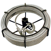 Assemblage de c&acirc;ble de 66' JGP-150A 1-1/2 tonne pour chariot-palans JET Helyx Safety & Industrial Supplies