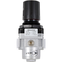 R&eacute;gulateur de d&eacute;bit dair interm&eacute;diaire, 3/8" NPT, PSI max. de 220 PSI, Canalisation Helyx Safety & Industrial Supplies