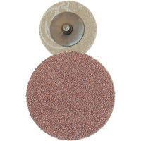 Disque de ponçage &agrave; support en tissu, 2" dia., Grain 36, Oxyde d'aluminium Helyx Safety & Industrial Supplies