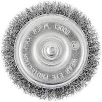 Brosse coupelle sertie sur tige Helyx Safety & Industrial Supplies