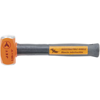 Indestructible Handle Sledge Hammer, 2.5 lbs., 12", Tubular Steel Handle Helyx Safety & Industrial Supplies