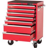PRC2707 Armoire roulante de s&eacute;rie Pro, 7 tiroirs, 27" la x 16" p x Rouge Helyx Safety & Industrial Supplies
