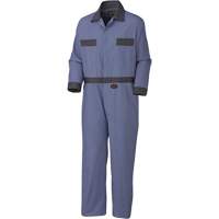 5133T Coveralls with Concealed Brass Buttons, Men's, Navy Blue, Size 42 Helyx Safety & Industrial Supplies