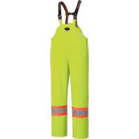 5895 Salopette FR imperm&eacute;able haute visibilit&eacute;, 2T-Grand, Jaune lime haute visibilit&eacute; Helyx Safety & Industrial Supplies