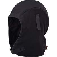 564A Flame Resistant Quilted Hardhat Liner, Black, Cotton Helyx Safety & Industrial Supplies