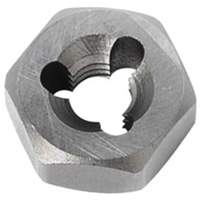 Fili&egrave;re de refiletage hexagonale pour boulon, dia. 19/32", Filet de 1/4"-28, Acier au chrome Helyx Safety & Industrial Supplies