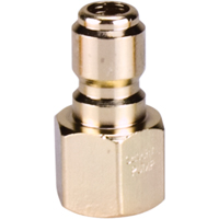 Connecteur femelle 3/8" &agrave; d&eacute;saccouplement rapide en acier plaqu&eacute; Helyx Safety & Industrial Supplies