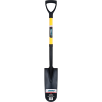 Drain Spade Shovels, Tempered Steel, 16" x 6" Blade, 28-1/2" L, D-Grip Handle Helyx Safety & Industrial Supplies