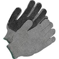 Gants &agrave; prise classique, Poly/coton, Un c&ocirc;t&eacute;, Grand Helyx Safety & Industrial Supplies