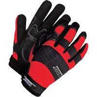 Heavy-Duty Performance Gloves with Padded Palms, Size Large, Synthetic Palm Helyx Safety & Industrial Supplies