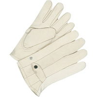 Classic Roper Gloves, 10, Grain Cowhide Palm Helyx Safety & Industrial Supplies