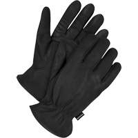 Gants de conducteur doubl&eacute;s classiques, Grand, Paume en Cuir fleur de daim, Thinsulate Helyx Safety & Industrial Supplies