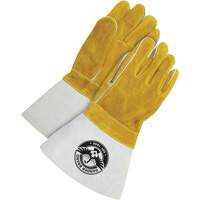 Welder Gloves with 5" Cuff, Split Cowhide, Size One Size Helyx Safety & Industrial Supplies