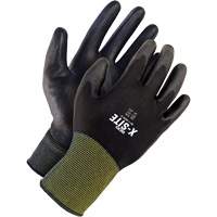 Gants enduits X-Site, 7, R&ecirc;vetement Polyur&eacute;thane, Enveloppe en Nylon Helyx Safety & Industrial Supplies