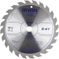 Classic Series Circular Saw Blade, 7-1/4", 24 Teeth, Wood Use Helyx Safety & Industrial Supplies