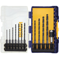 Jobber Length Drill Bit Set, 12 Pieces, High Speed Steel Helyx Safety & Industrial Supplies