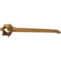 Cl&eacute; pour obturateur de baril, Poign&eacute;e 12", Bronze Helyx Safety & Industrial Supplies
