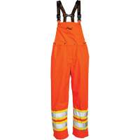 Salopette 300 deniers Journeyman, Polyester, Grand, Orange haute visibilit&eacute; Helyx Safety & Industrial Supplies