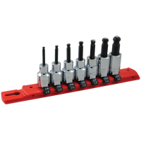SAE Ball-Nose Socket Set, 7 Pcs Helyx Safety & Industrial Supplies