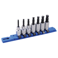 Metric Ball Nose Socket Set, 7 Pcs Helyx Safety & Industrial Supplies