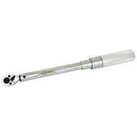 Heavy-Duty Micro-Adjustable Torque Wrench, Click, 1/4" Square Drive, 30 - 250 in-lbs. Helyx Safety & Industrial Supplies