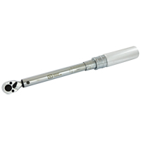 Micro-Adjustable Torque Wrench, Click, 3/8" Square Drive, 30 - 250 in-lbs. Helyx Safety & Industrial Supplies